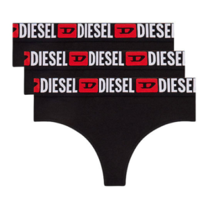 Γυναικείο String Diesel 3Pack - 00SE0K0NJAP/E4101 (Μαύρο)
