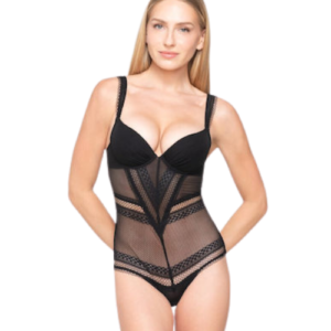 Luna Claire κορμάκι push-up Β/C -86600 (Μαύρο)
