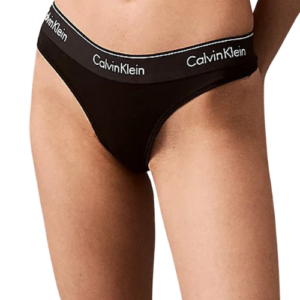 Calvin Klein Thong Brief Γυναικείο Στρινγκ -F3786E/6WA (Μαύρο)
